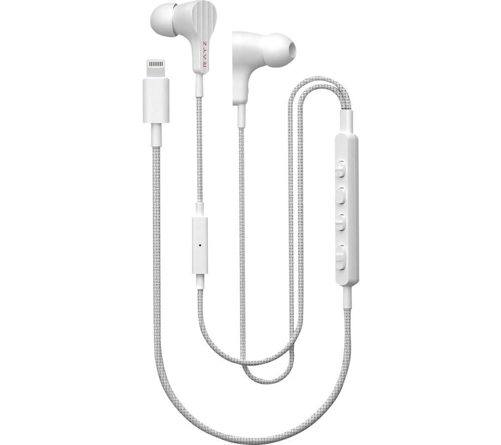 PIONEER Rayz Smart Noise-Cancelling Lightning Headphones - White