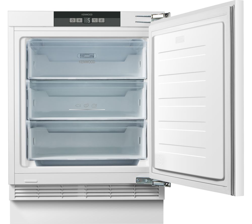 KENWOOD KIF60W21 Integrated Undercounter Freezer - Fixed Hinge