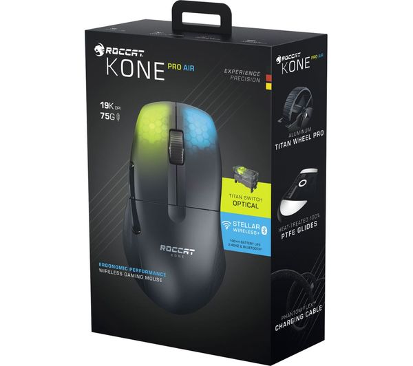 Buy Roccat Kone Pro Air Rgb Wireless Optical Gaming Mouse Free Delivery Currys