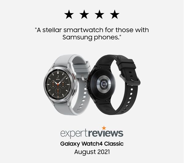 SM-R895FZKAEUA - SAMSUNG Galaxy Watch4 Classic 4G with Bixby & Google ...