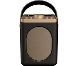 Little Shelford LSH-DAB-BLK Portable DAB+/FM Bluetooth Radio - Black