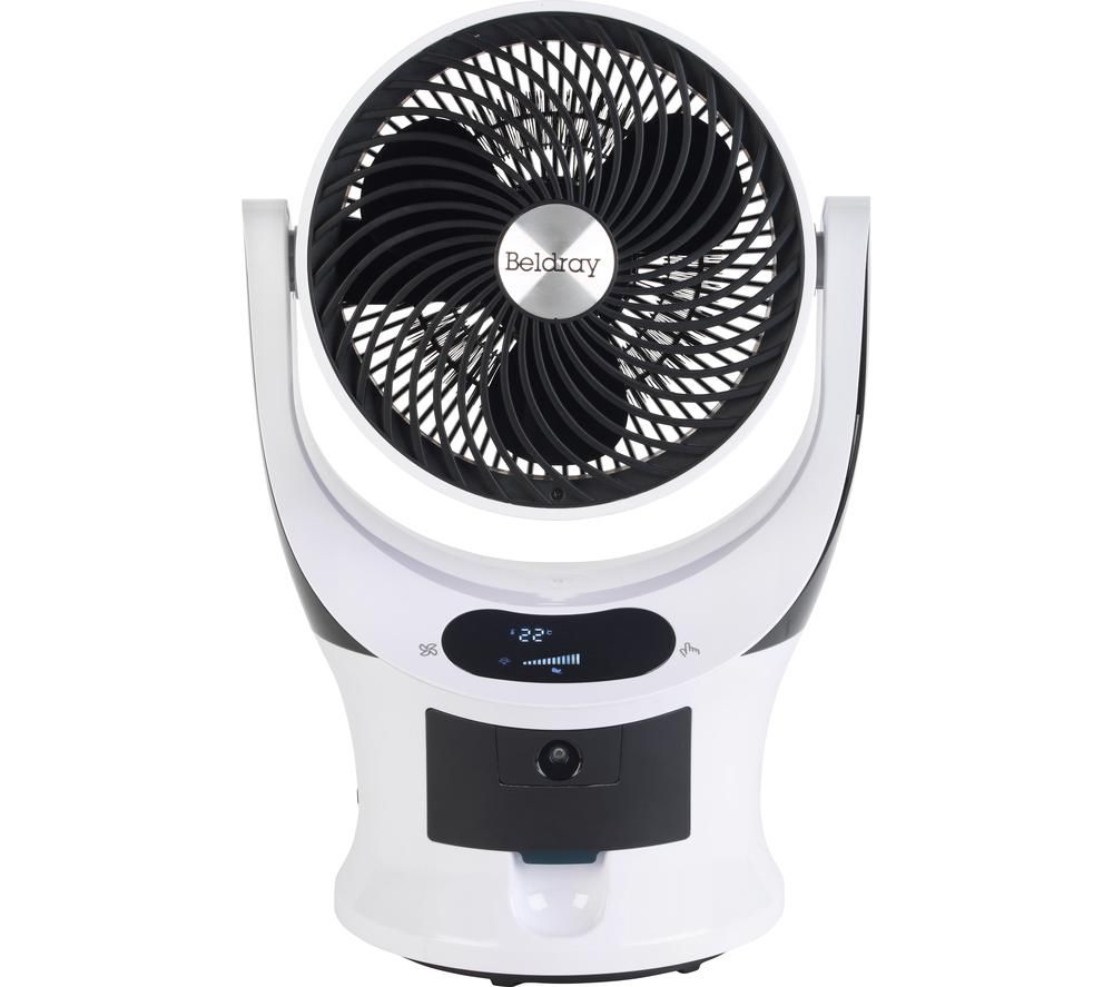 BELDRAY Orbit EH3328 3-in-1 Air Cooler, Heater & Humidifier - White & Black, White