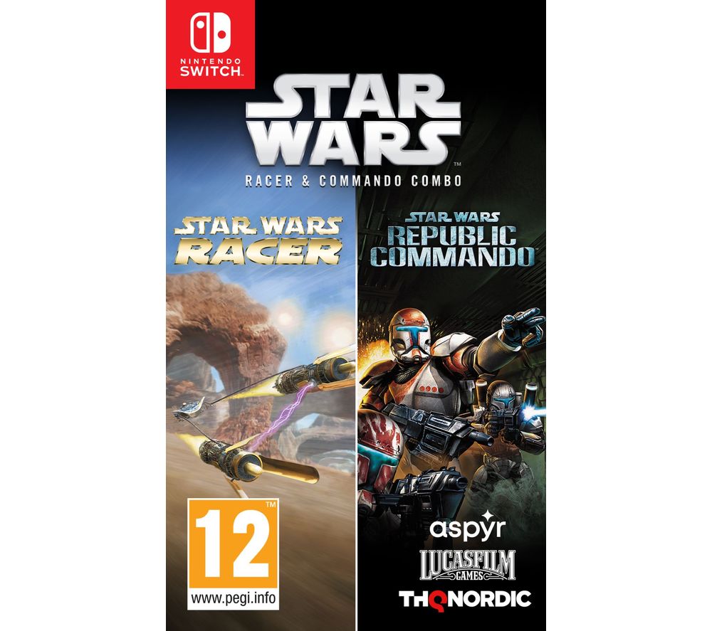 NINTENDO SWITCH Star Wars Racer & Commando Combo review