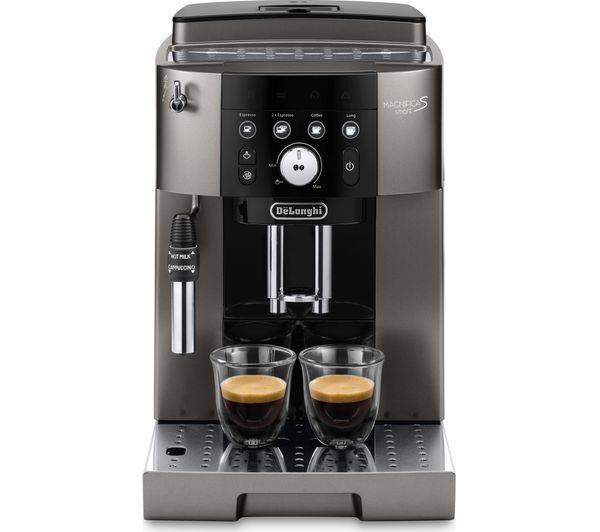 Image of DELONGHI Magnifica S ECAM250.33.TB Bean to Cup Coffee Machine - Titanium Black