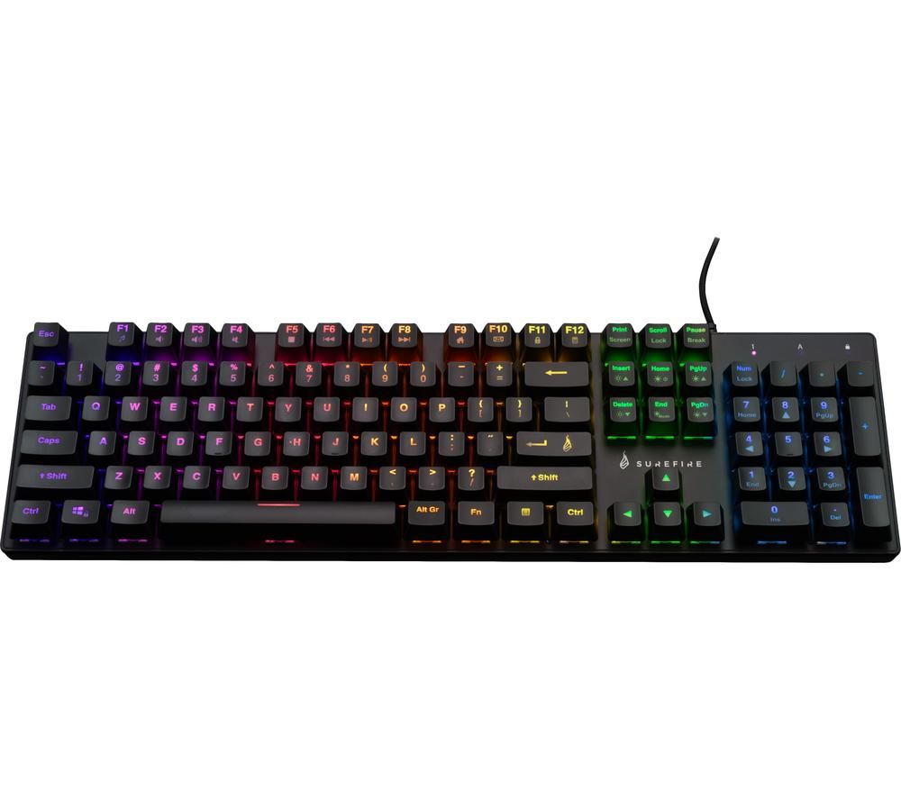 KingPin M2 Mechanical Gaming Keyboard - Black