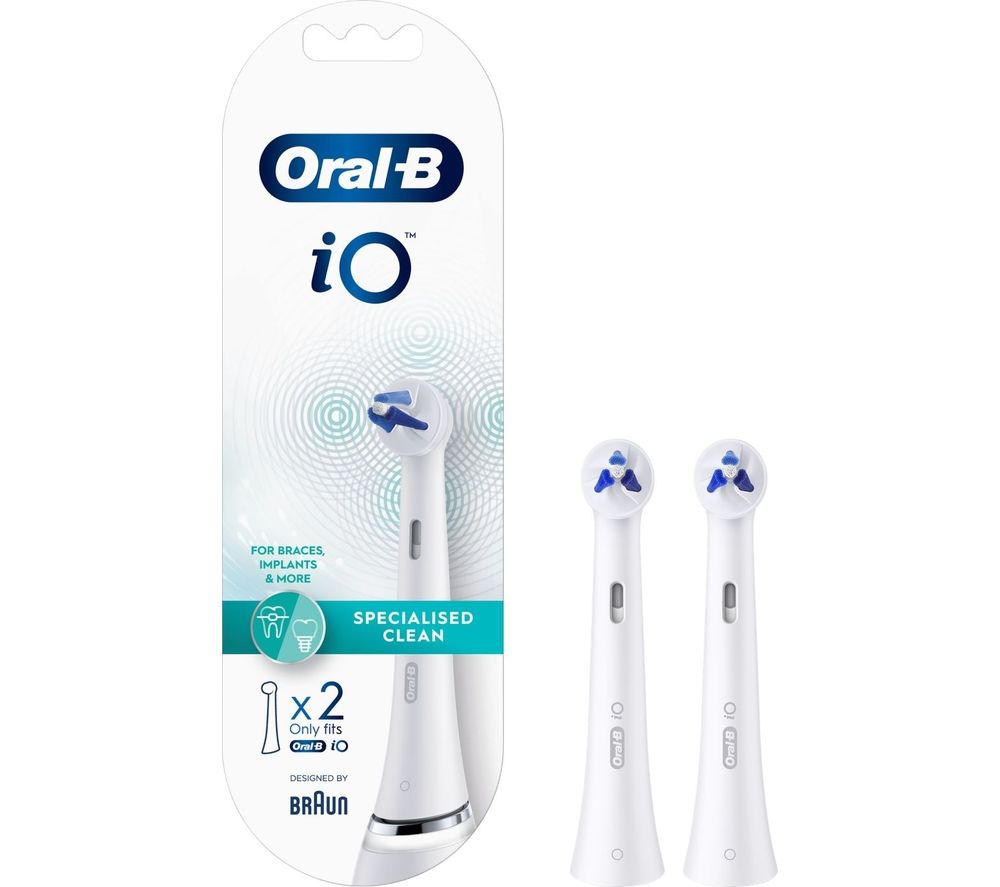 iO Specialised Clean Replacement Toothbrush Head – Pack of 2