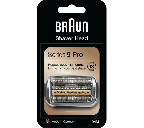 Braun Series 9 94m Electric Shaver Head Replacement Silver