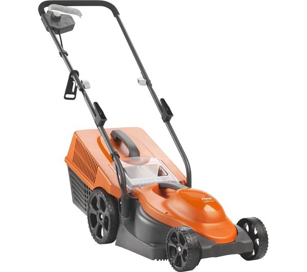 FLYMO SimpliMow 320V Rotary Lawn Mower - Orange & Black