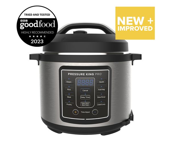 01731 - DREW & COLE Pressure King Pro 01731 Multicooker - Chrome ...