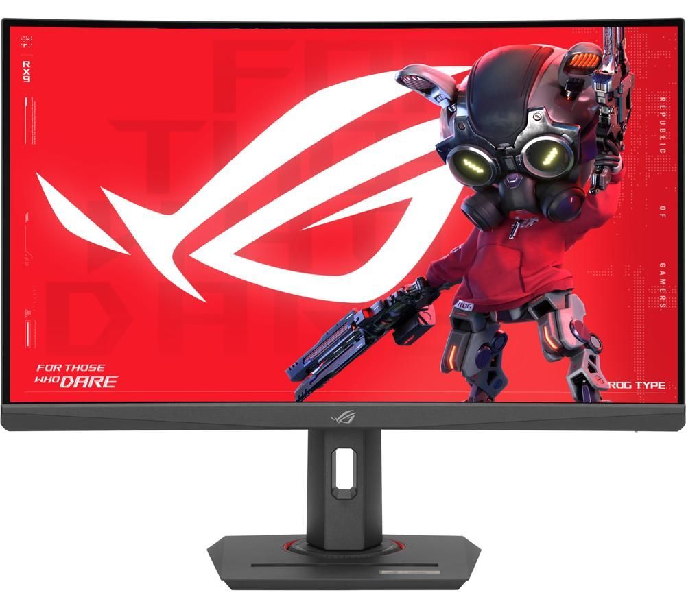 ROG Strix XG27WCS Quad HD 27" Curved VA LED Gaming Monitor - Black