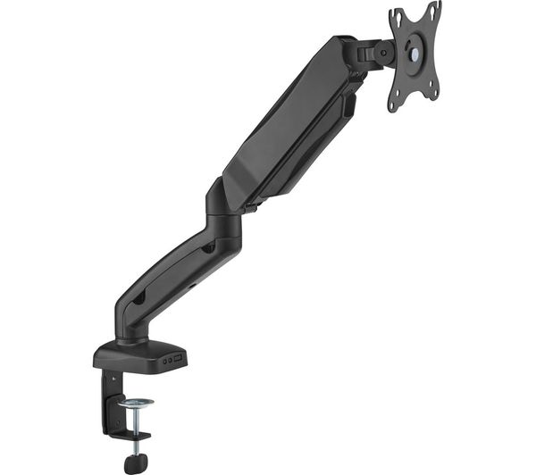 Essentials Single Spring Full Motion 32 Monitor Arm