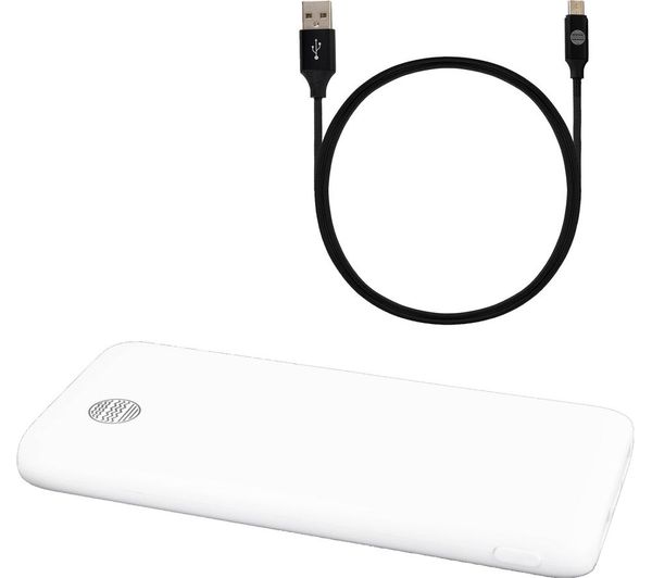 OUR PURE PLANET OPP201 10000 mAh Portable Power Bank - White