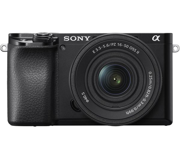Sony A6100 Mirrorless Camera With E Pz 16 50 Mm F 35 56 Oss Ii Lens