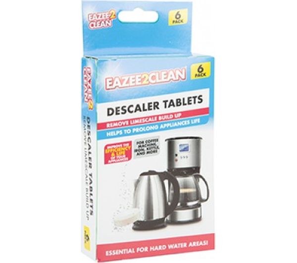 Eazee2clean Descaler Tablets Pack Of 6
