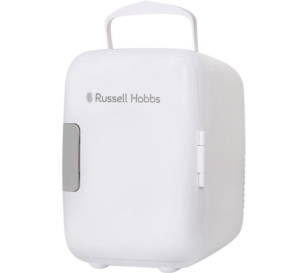 An image of RUSSELL HOBBS Retro RH4CLR1001 Mini Cooler - White