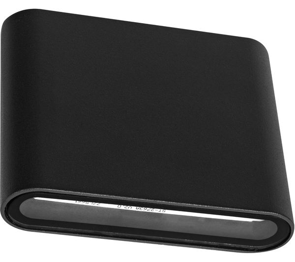 An image of LUCECO Flat Decorative LED Wall Light - Slate Grey