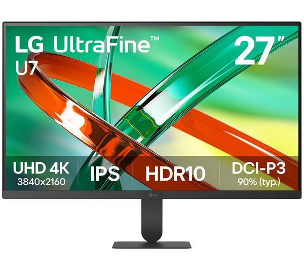 An image of LG UltraFine 27U711B-B 4K Ultra HD 27" IPS Monitor - Black