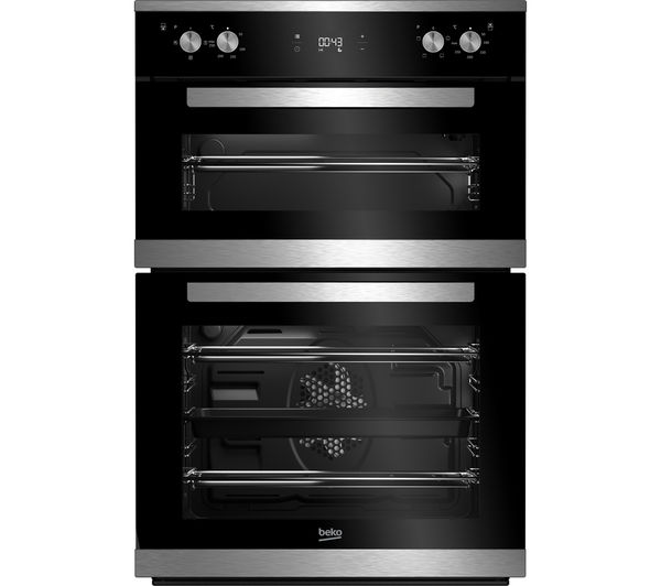 BEKO Pro BXDF25300X Electric Double Oven - Stainless Steel, Stainless Steel