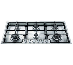 Classic PGF96 Gas Hob - Stainless Steel