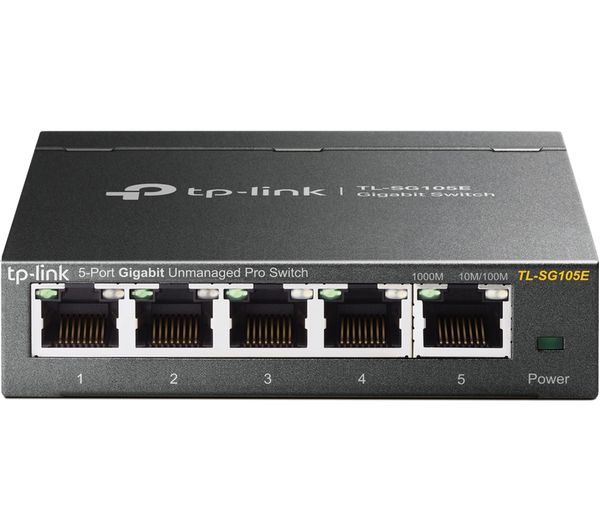 Image of TP-Link Easy Smart TL-SG105E - switch - 5 ports