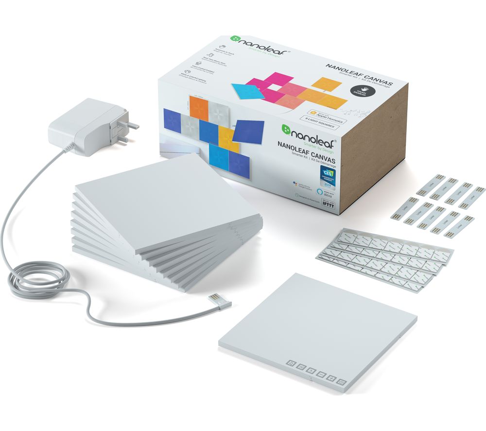 NANOLEAF Canvas Smarter Kit Smart Lights Review