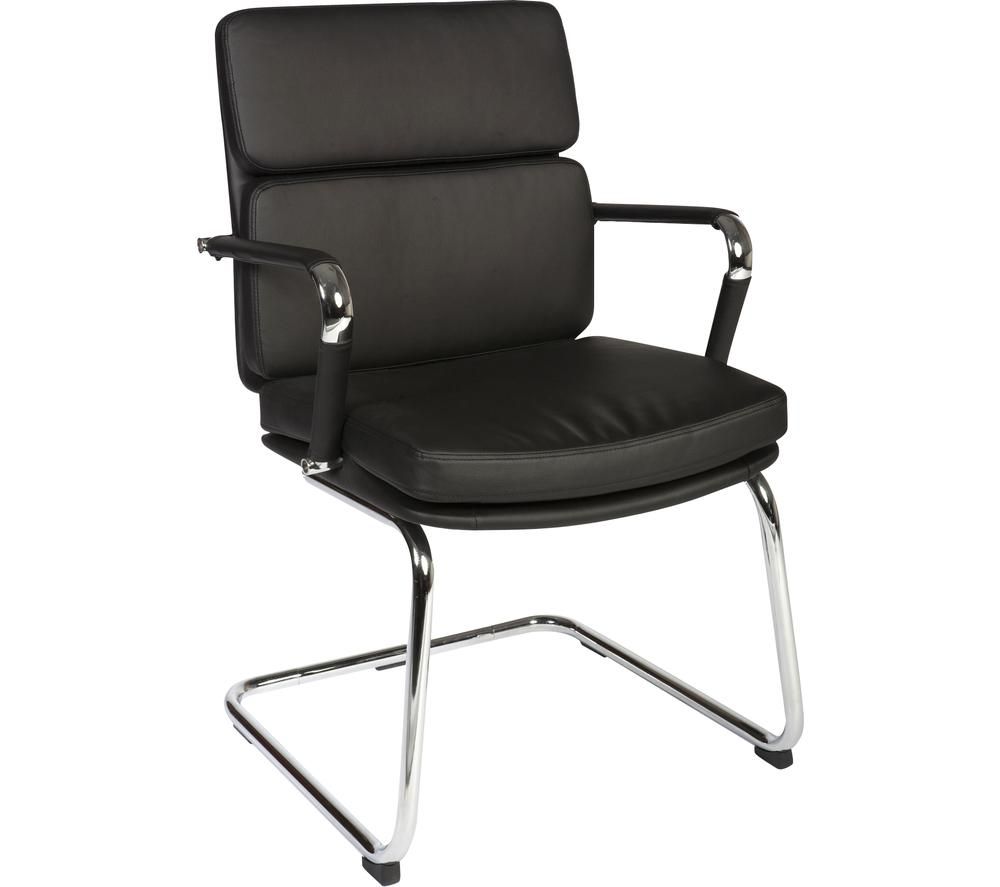 TEKNIK Deco 1101BLK Faux Leather Visitor Chair Review