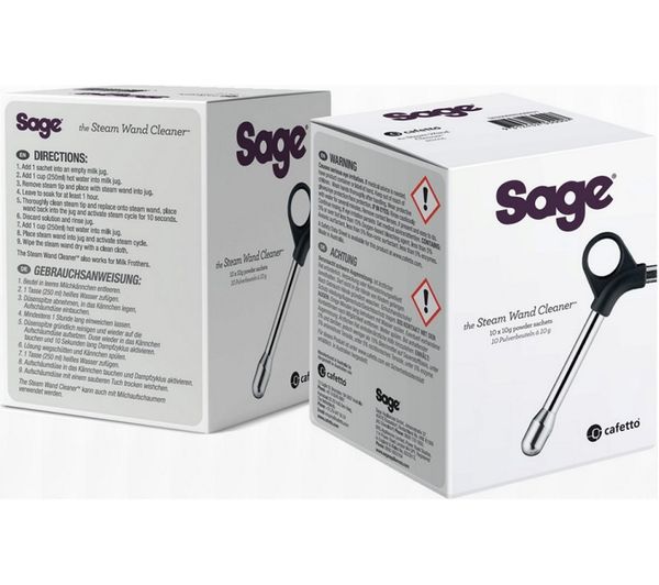 Sage Bes006uk Steam Wand Cleaner 10 Sachets