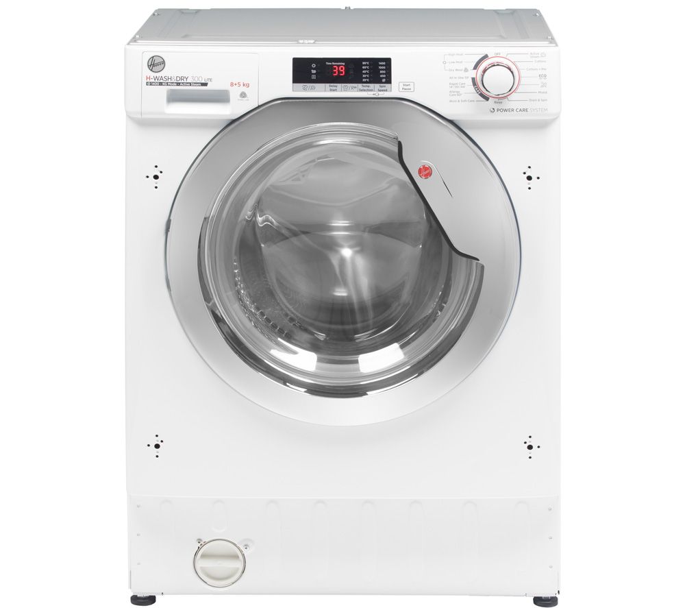 HOOVER H-WASH 300 Lite HBDS485D2ACE Integrated 8 kg Washer Dryer