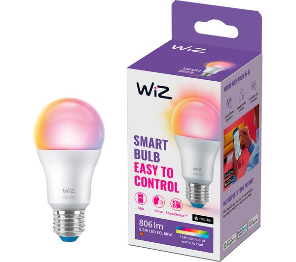 Wiz A60 Full Colour Smart Light Bulb E27