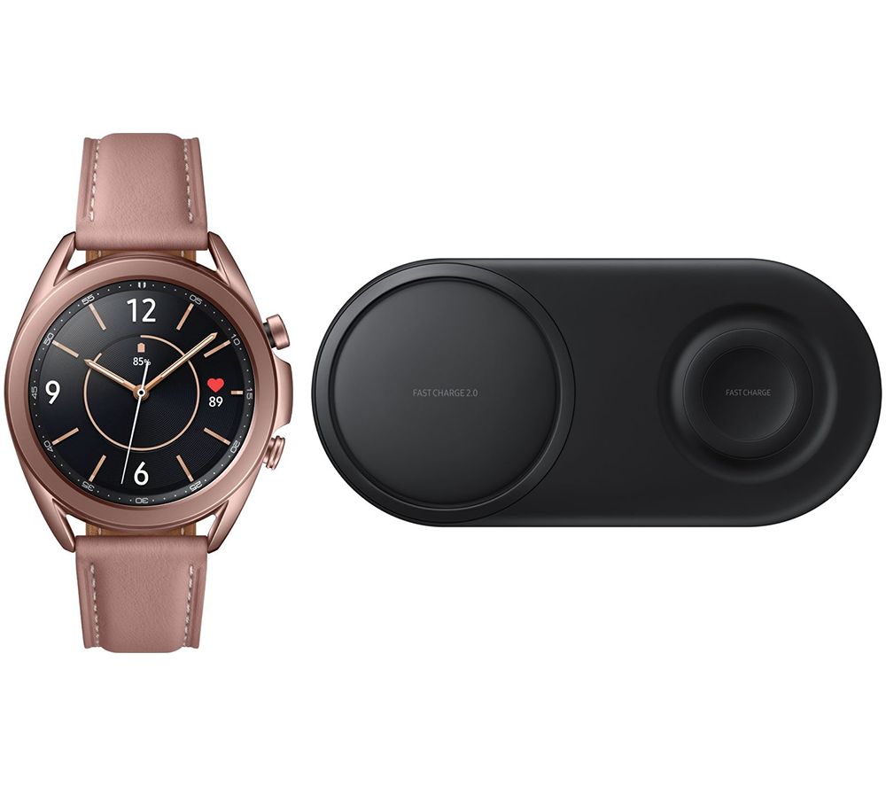 SAMSUNG Galaxy Watch3 4G & Qi Wireless Duo Charging Pad Bundle Review