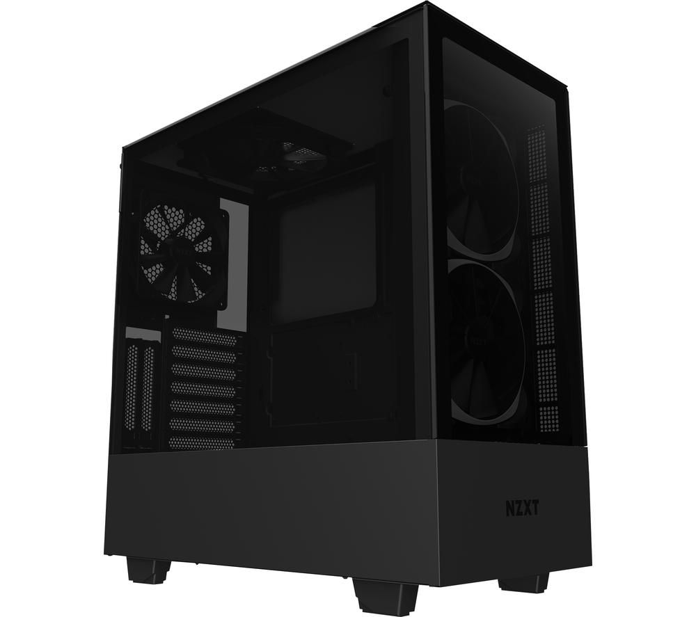 NZXT H510 Elite ATX Mid-Tower PC Case - Matte Black, Black (10216063 ...