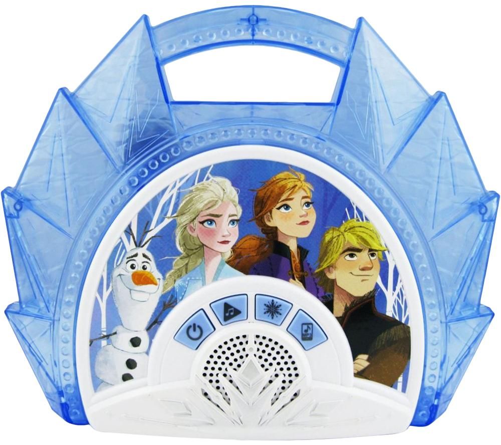 EKIDS Frozen 2 FR-115.EMV9M Sing-Along Boombox - Blue & White