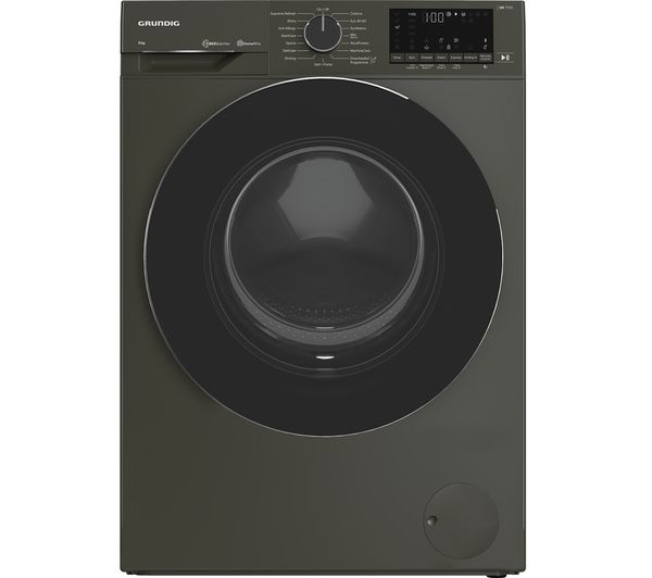 Grundig Fibercatcher Gw78941fg Bluetooth 9 Kg 1400 Spin Washing Machine Graphite