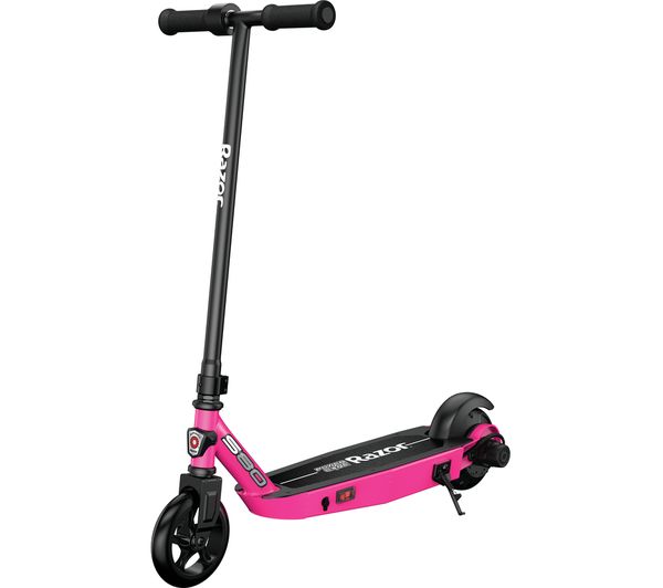 Image of RAZOR Power Core S80 Electric Kids' Scooter - Black & Pink
