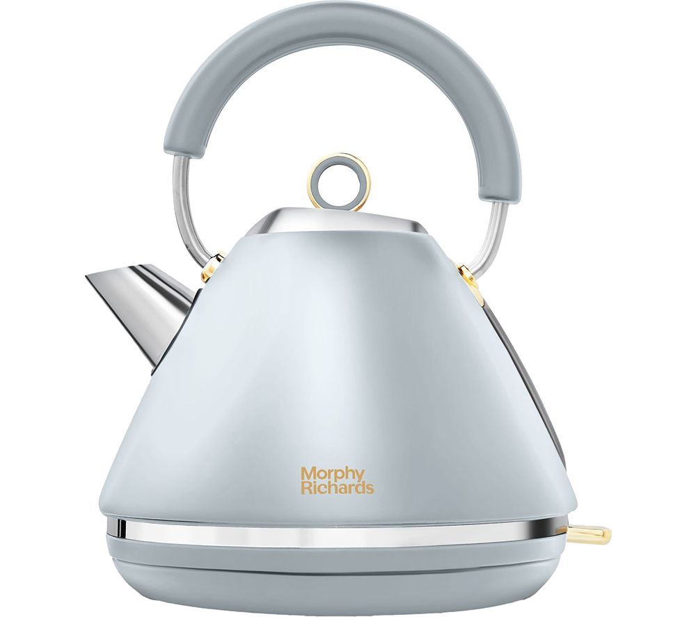 Accents 102046 Traditional Kettle - Ocean Grey