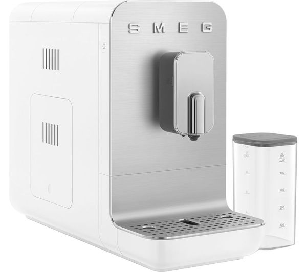 Smeg Bcc13whmuk Bean To Cup Coffee Machine Matte White