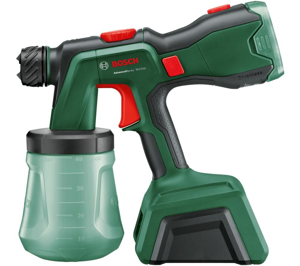 AdvancedSpray 18V-500 Cordless Paint Spray System - Green & Red