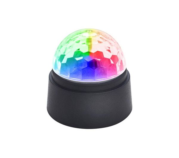 Global Gizmos 45390 Crystal Starball Disco Light Black