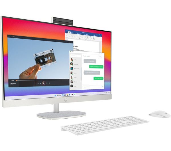 Hp 24 Cr0058na 238 All In One Pc Intel® Core™ I3 512 Gb Ssd Shell White