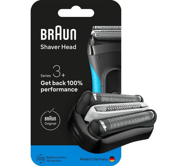 Braun Series 3 32b Electric Shaver Head Replacement Black