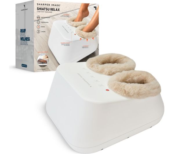 Sharper Image Shiatsu Foot Massager White