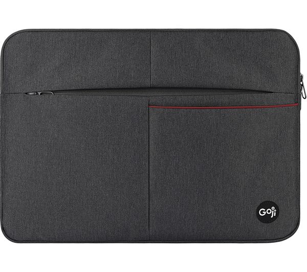 An image of GOJI G13PSLGY26R 13" Laptop Sleeve - Grey