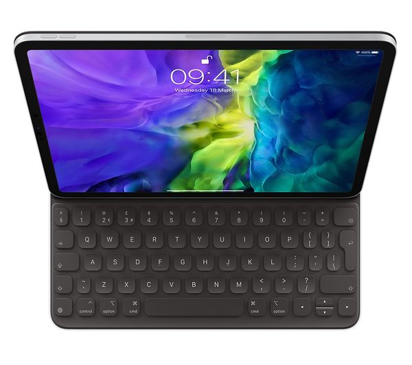 APPLE 11" iPad Pro Smart Keyboard Refurbished Folio Case - Black (Very Good Condition)
