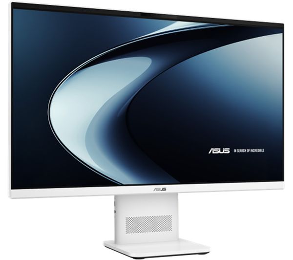 An image of ASUS VM441QA 23.8" All-in-One PC - Snapdragon X, 512 GB SSD, White