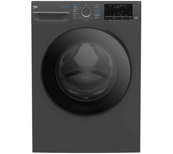 An image of BEKO b500 BM5WT6943TA 9 kg 1400 Spin Washing Machine - Anthracite
