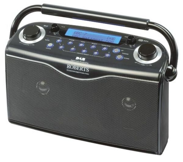 ECO4BK ROBERTS Gemini RD21 Portable DAB Radio Black Currys Business