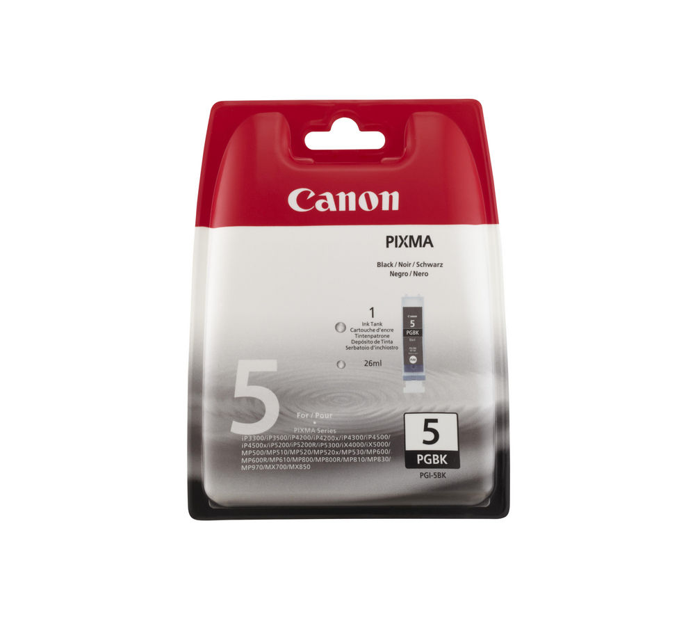 CANON PGI-5BK Black Ink Cartridge review