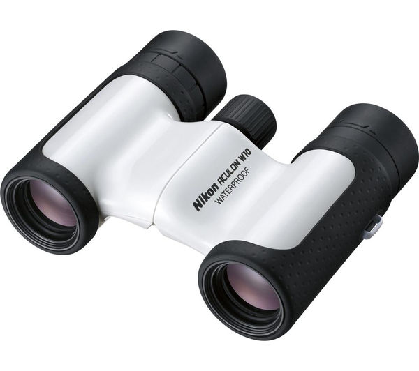 NIKON Aculon W10 10 x 21 mm Binoculars - White, White