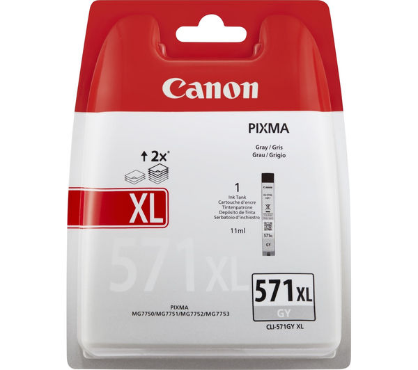 Image of CANON CLI-571 XL Grey Ink Cartridge