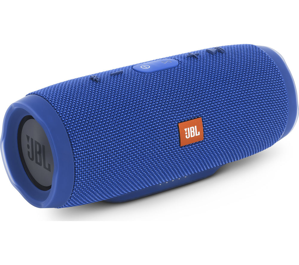 Buy JBL Charge 3 Portable Bluetooth Wireless Speaker - Blue | Free